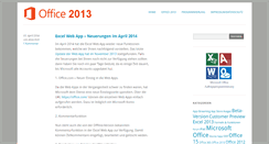 Desktop Screenshot of msoffice2013.de