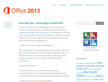 Tablet Screenshot of msoffice2013.de